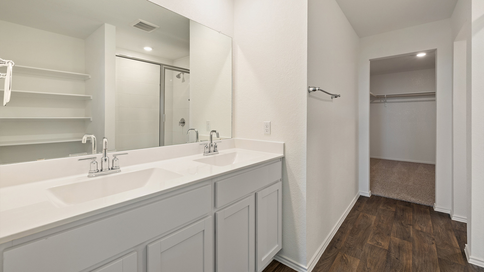 1946 Pecan Floorplan main bathroom gallery image - Palomino in Manor TX