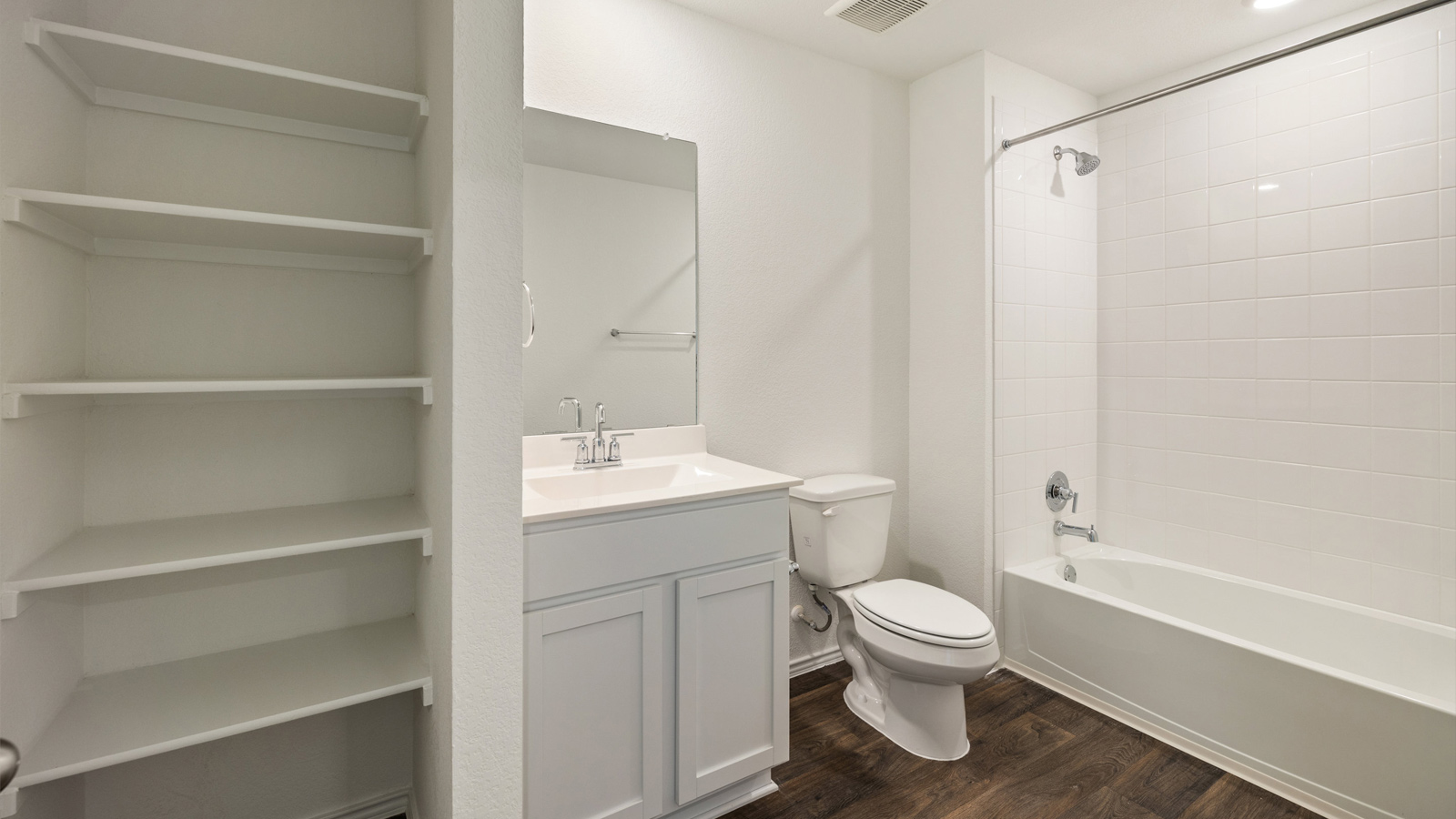 1946 Pecan Floorplan main bathroom gallery image - Palomino in Manor TX