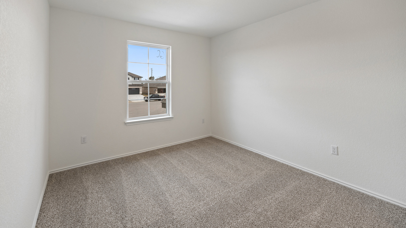 1946 Pecan Floorplan secondary bedroom gallery image - Palomino in Manor TX