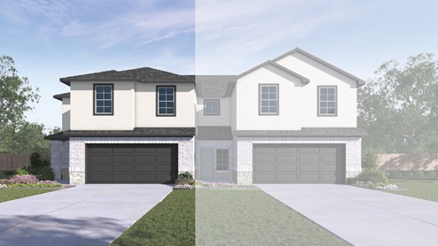 Sycamore Front Exterior Rendering - Elevation A