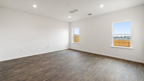 2223 Sycamore Floorplan spacious living room gallery image - Palomino in Manor TX