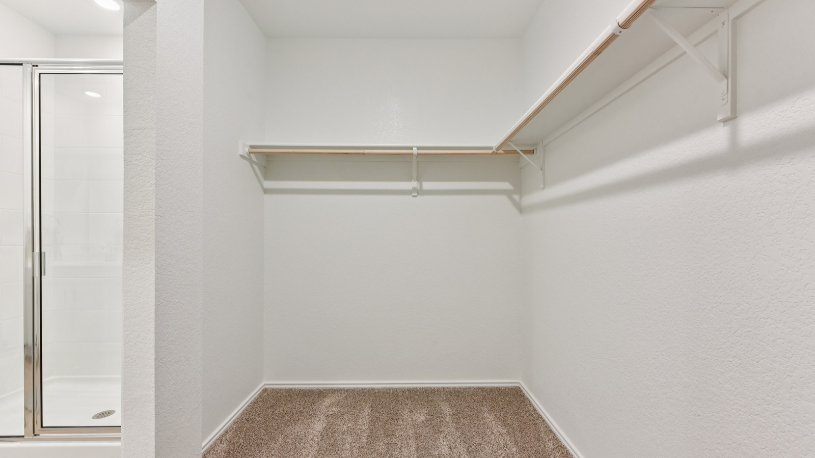 Closet in main bathroom.