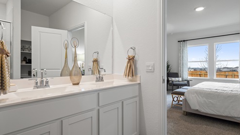 1867 Mesquite Floorplan Bathroom 1 Gallery Image - Palomino in Manor TX