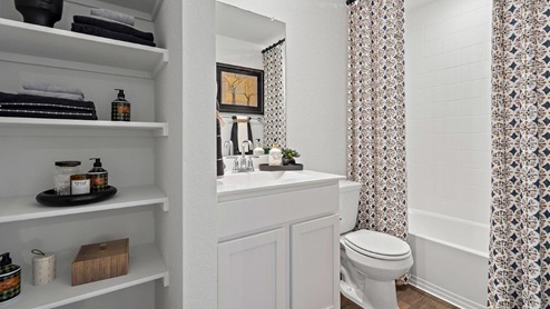 1867 Mesquite Floorplan Bathroom 3 Gallery Image - Palomino in Manor TX