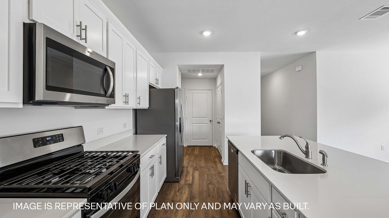 Caden Beautiful Kitchen with Island