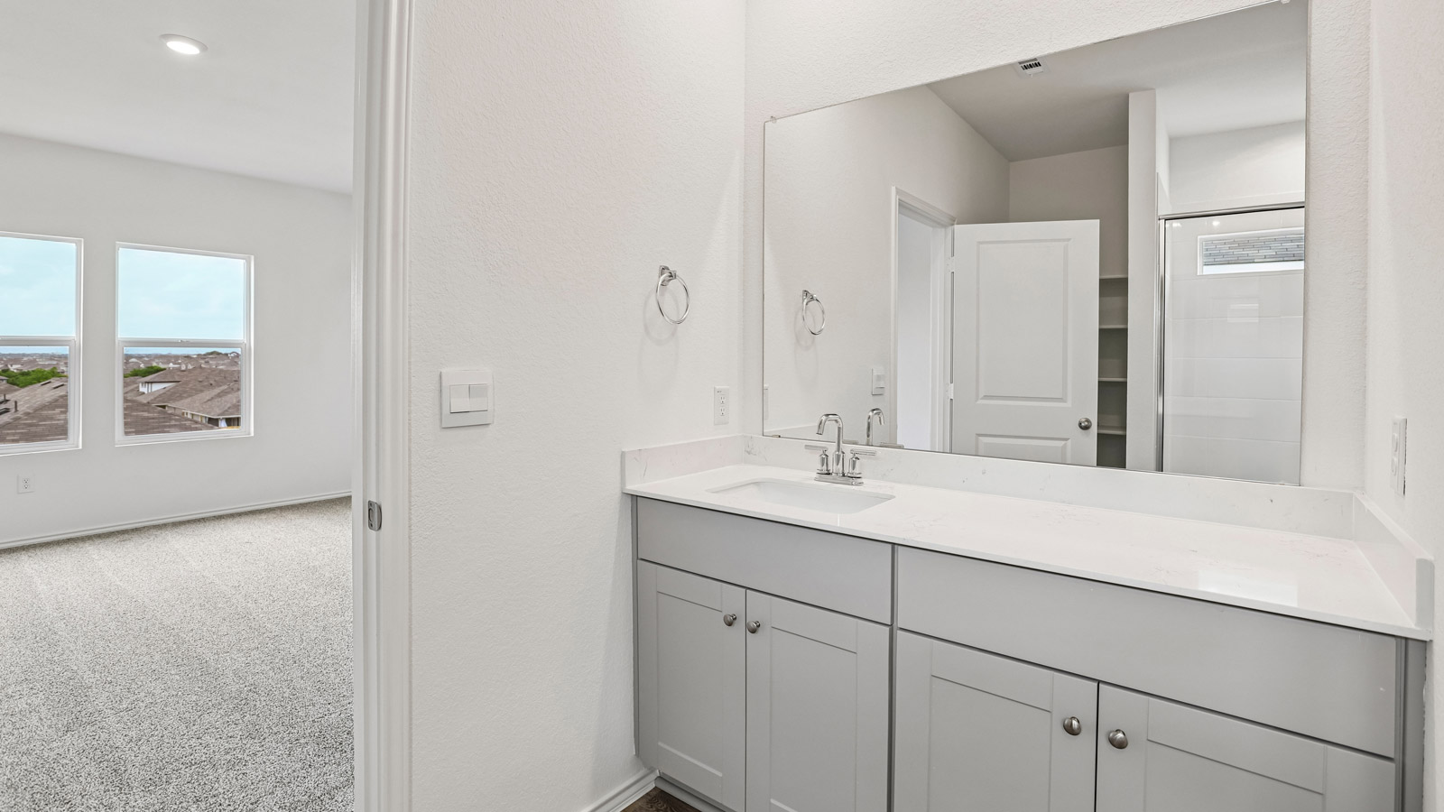 Primary bathroom.