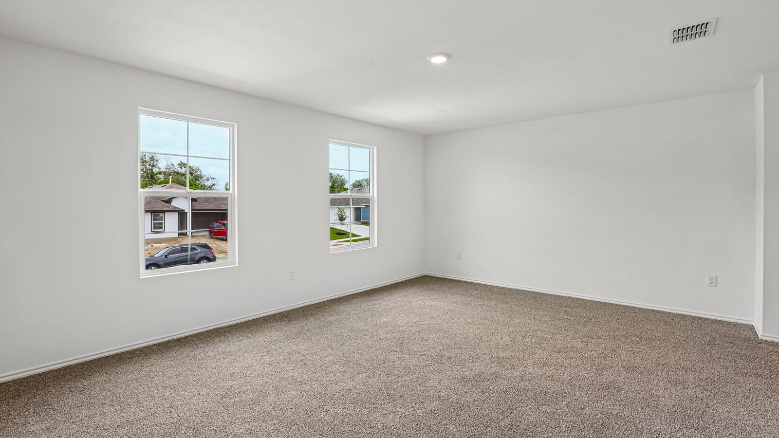 Upstairs game room.