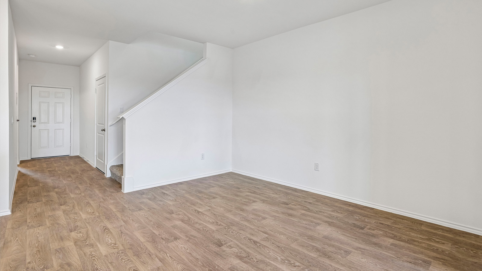 Spacious living area.