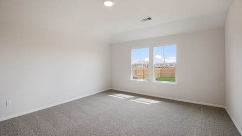 McClendon Floorplan 1264 spacious main bedroom with ensuite – Talavera in Kyle TX
