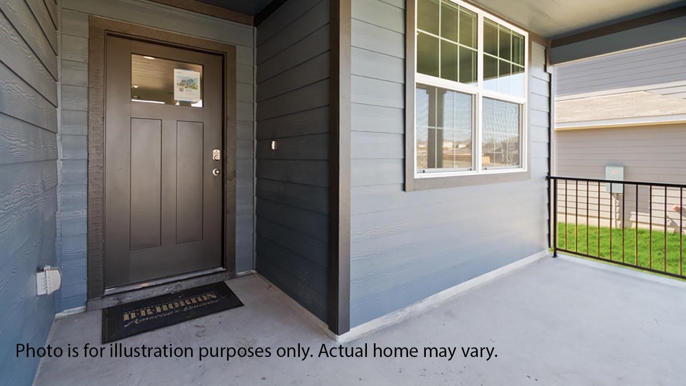 Exterior image of front door