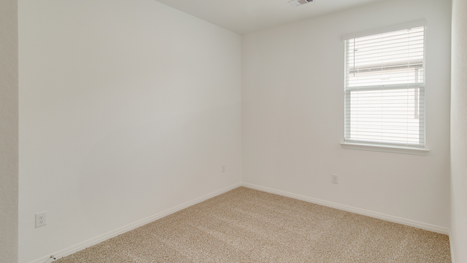 Interior bedroom with window