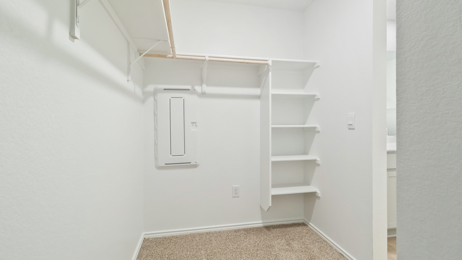Closet in bathroom 1.