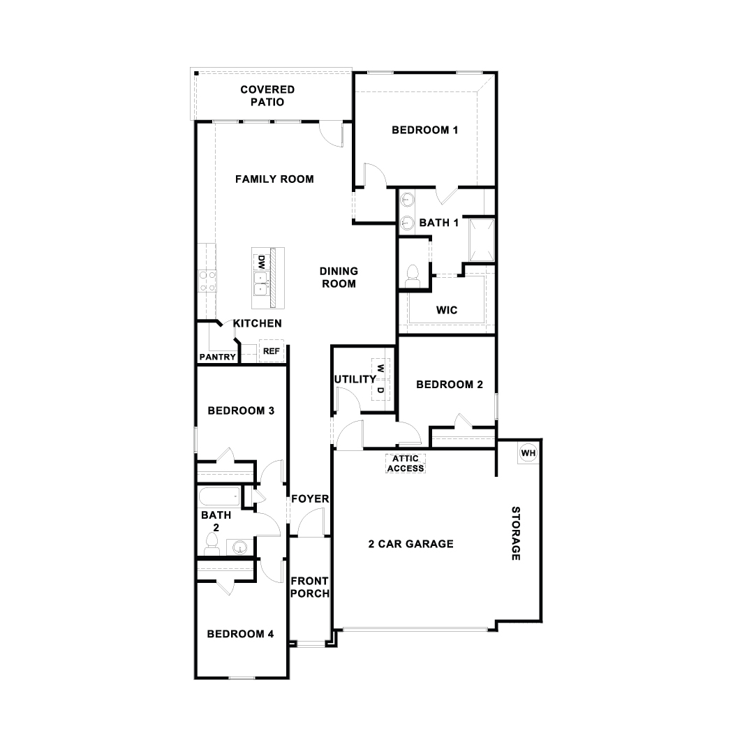 The Easton Floor Plan