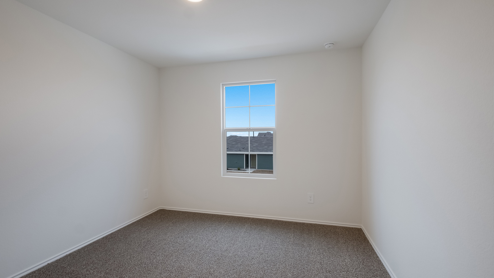 Interior bedroom with window