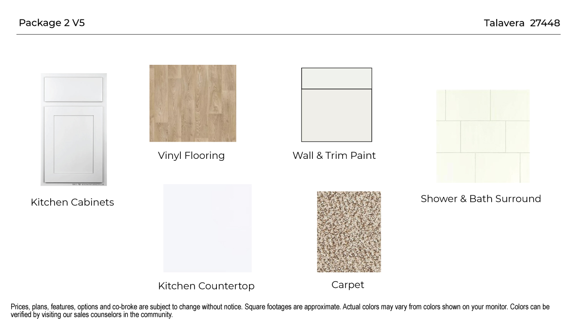 Talavera Product Package 2