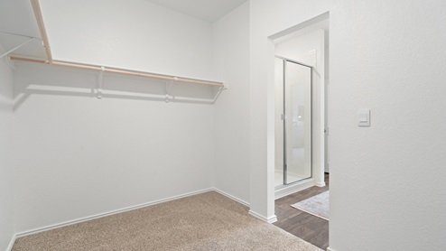 large walk in closet