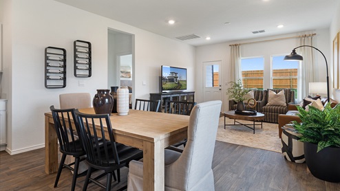 Cozy dining area