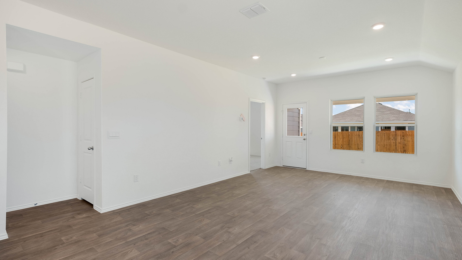 Living room with windows.