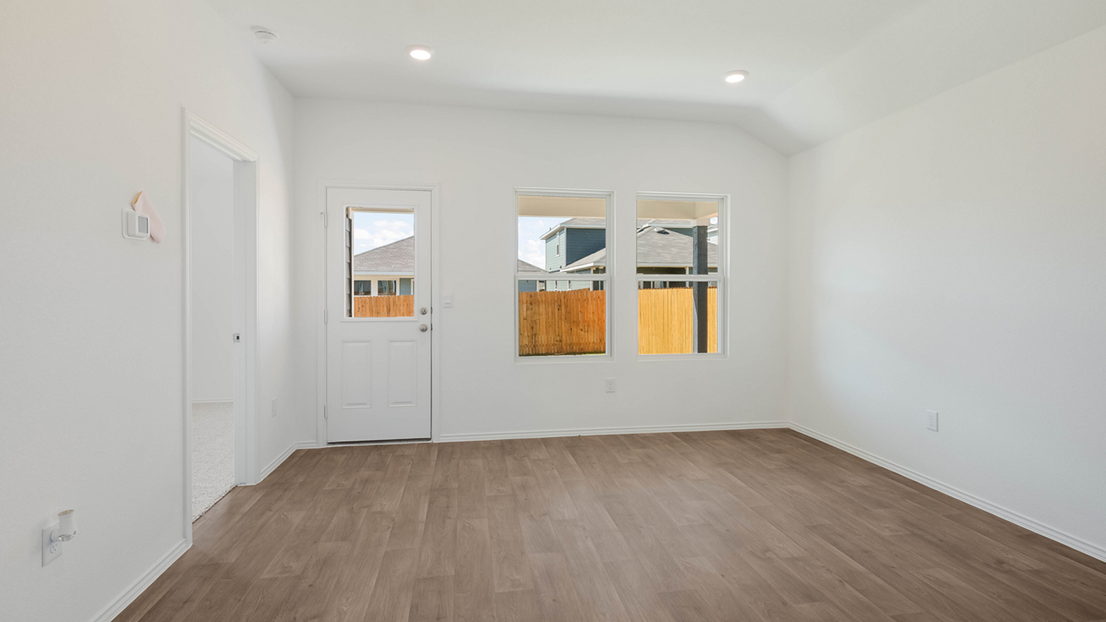 Living room with windows.