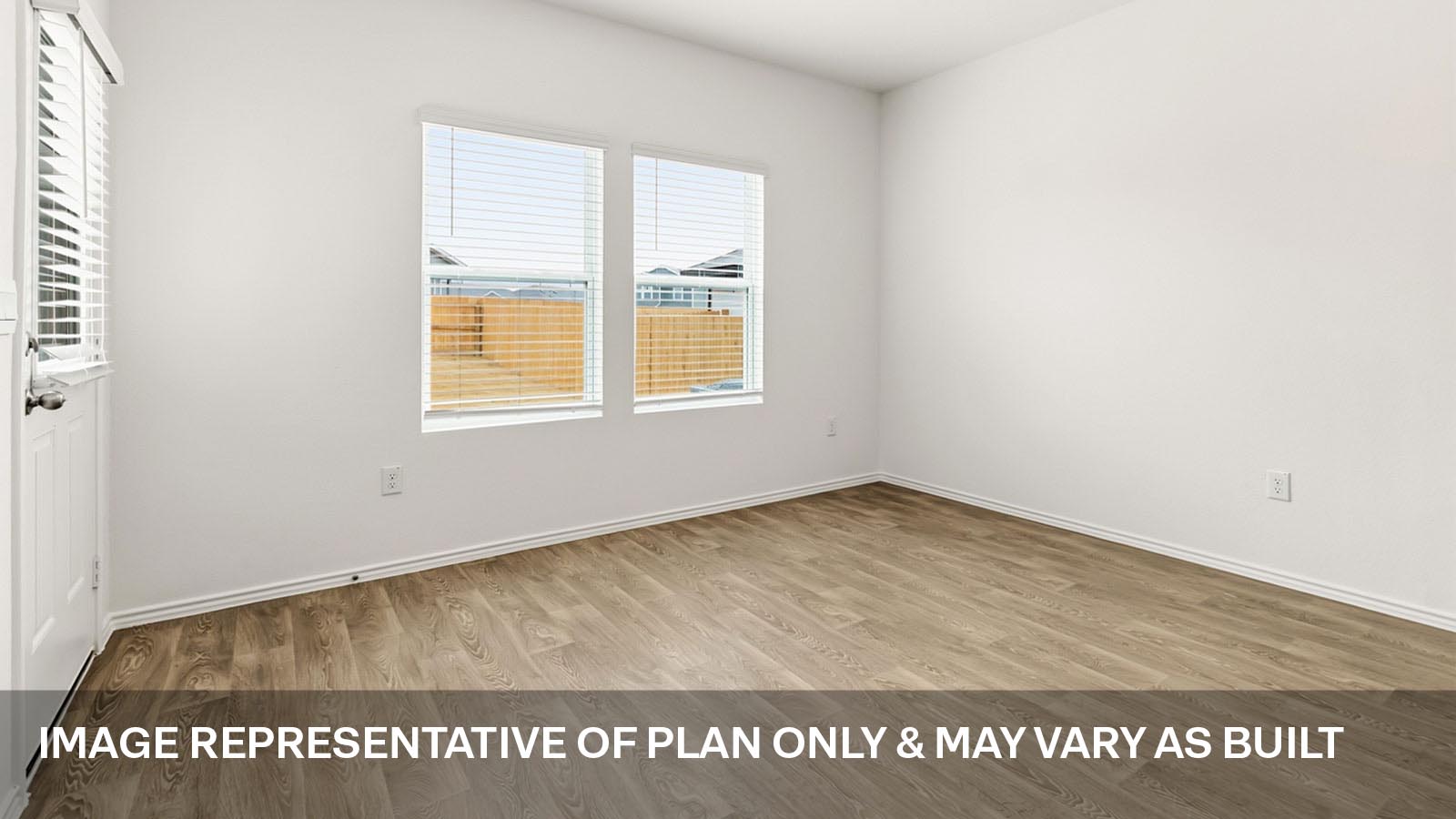Dining area located off the kitchen.