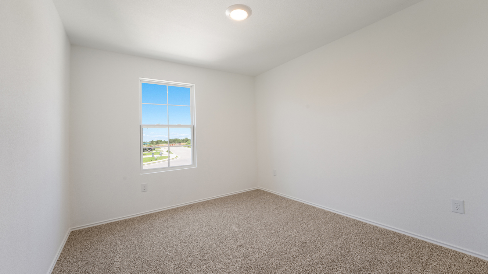Large walk-in closet in the main bathroom.