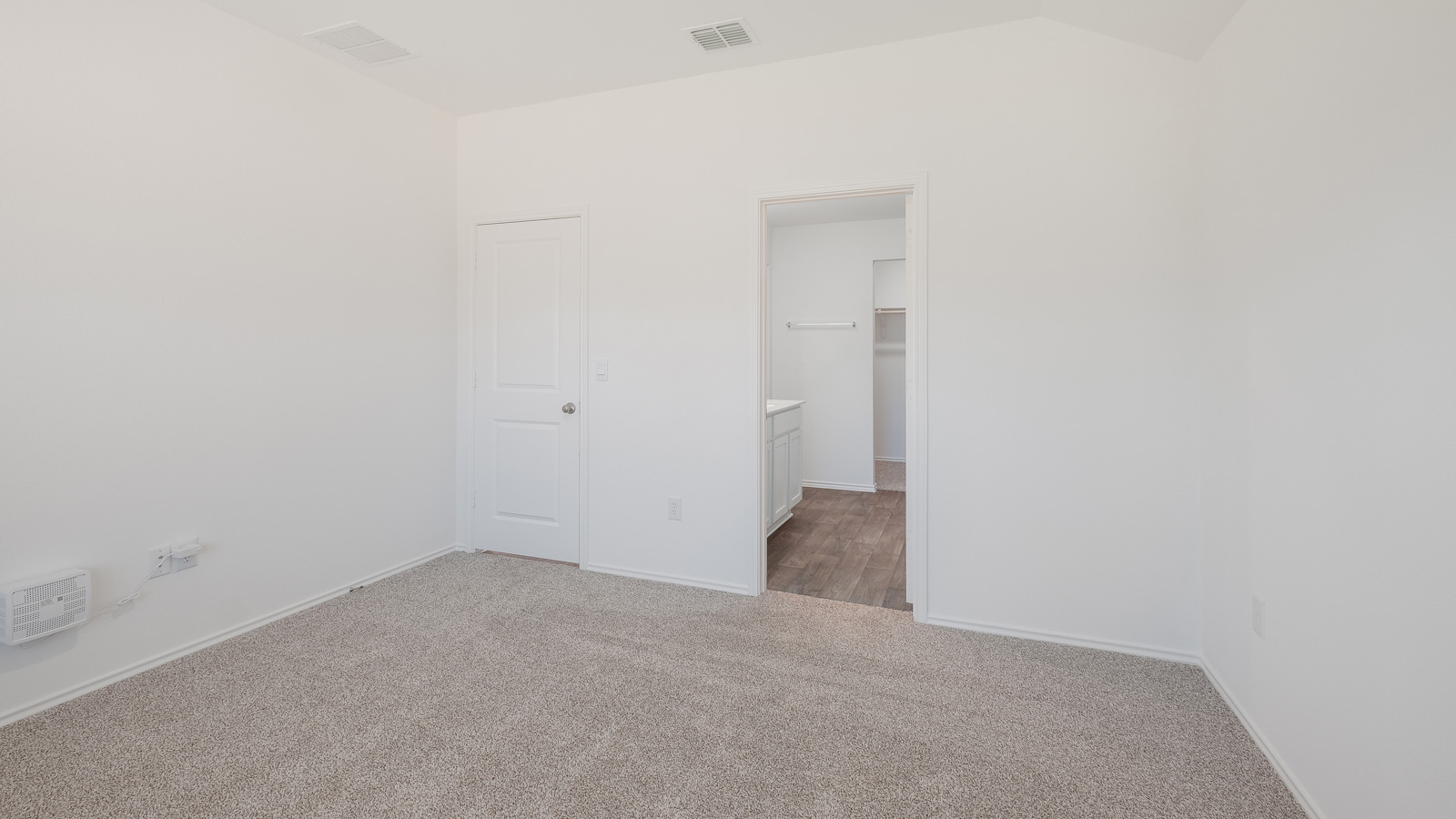 Bedroom 1 with adjoined bathroom.