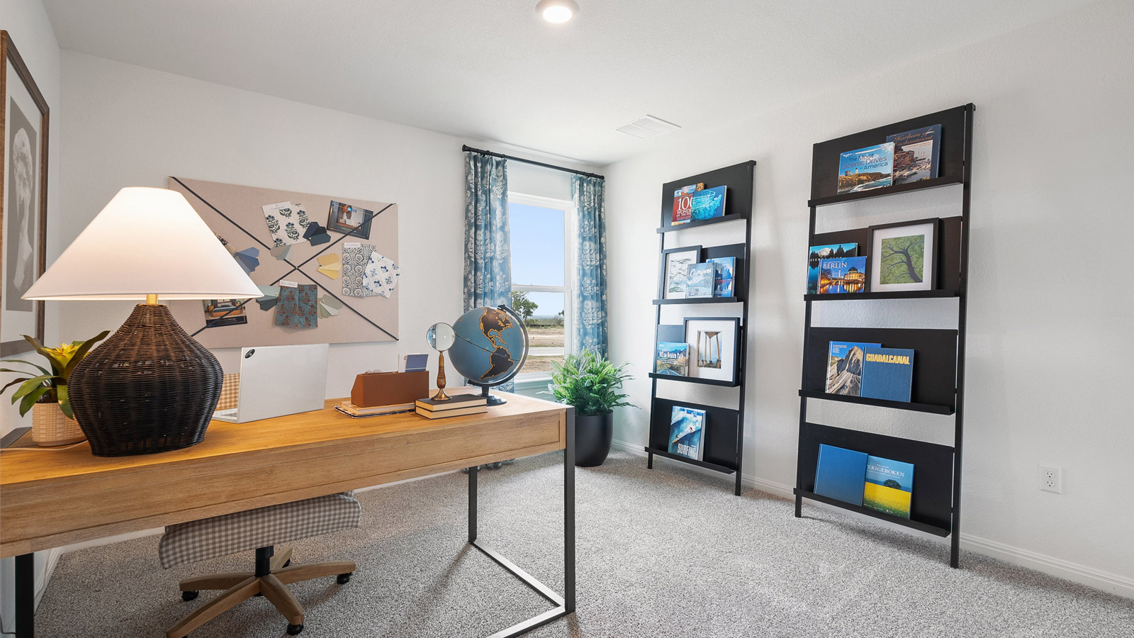 Interior office with window