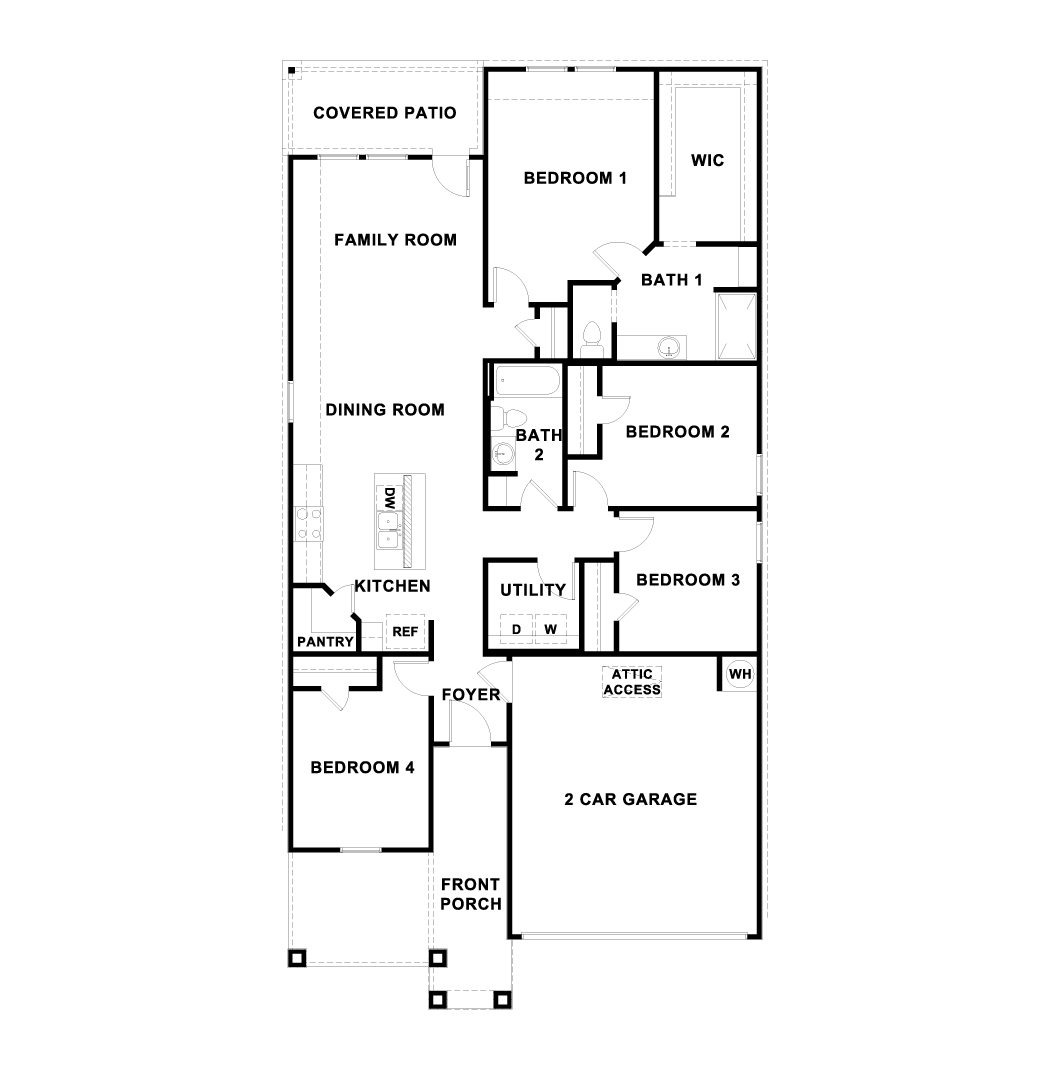The Dalton Floor Plans