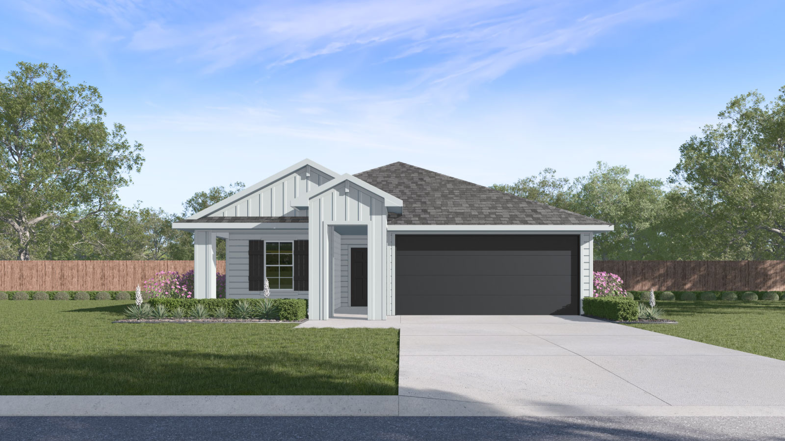 The Dalton floorplan - G Elevation at Valverde in Bastrop, TX.