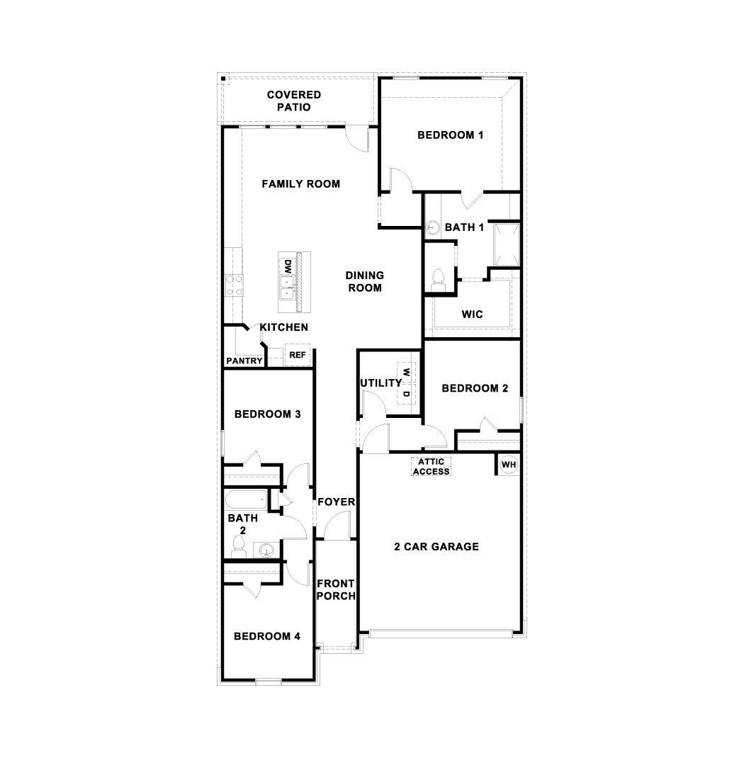 The Easton Floor Plan