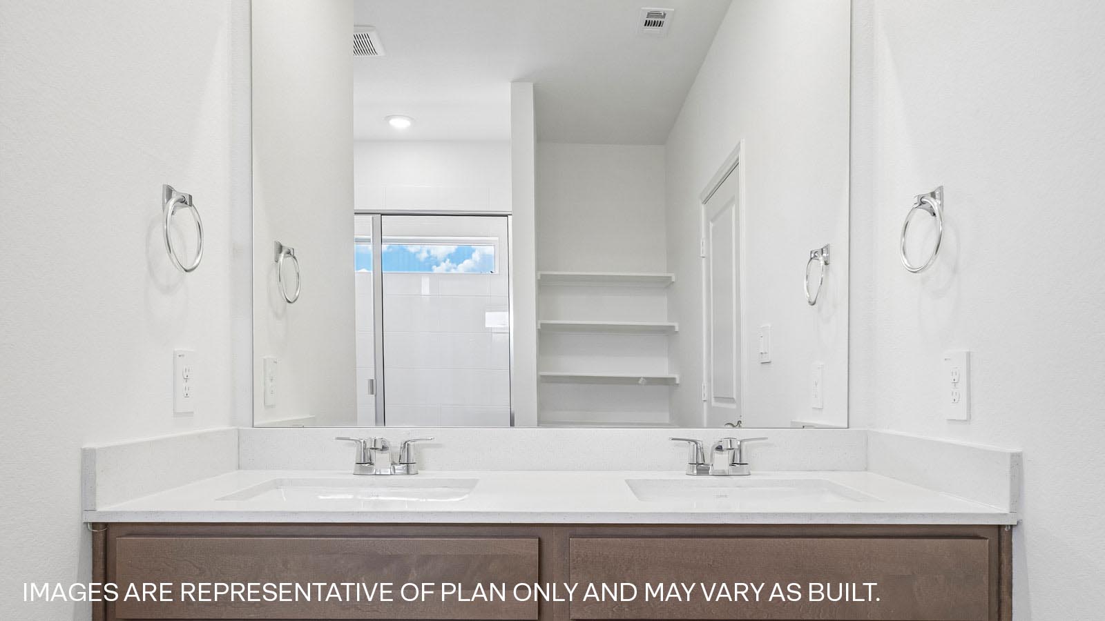 Mitchell En Suite Bathroom with Double Vanity