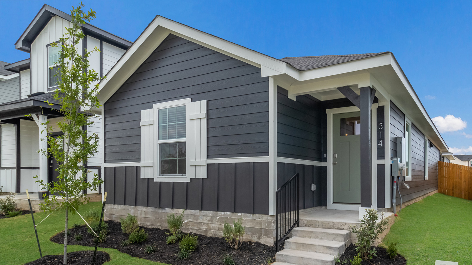The Gabriel floorplan at Valverde in Bastrop, TX.