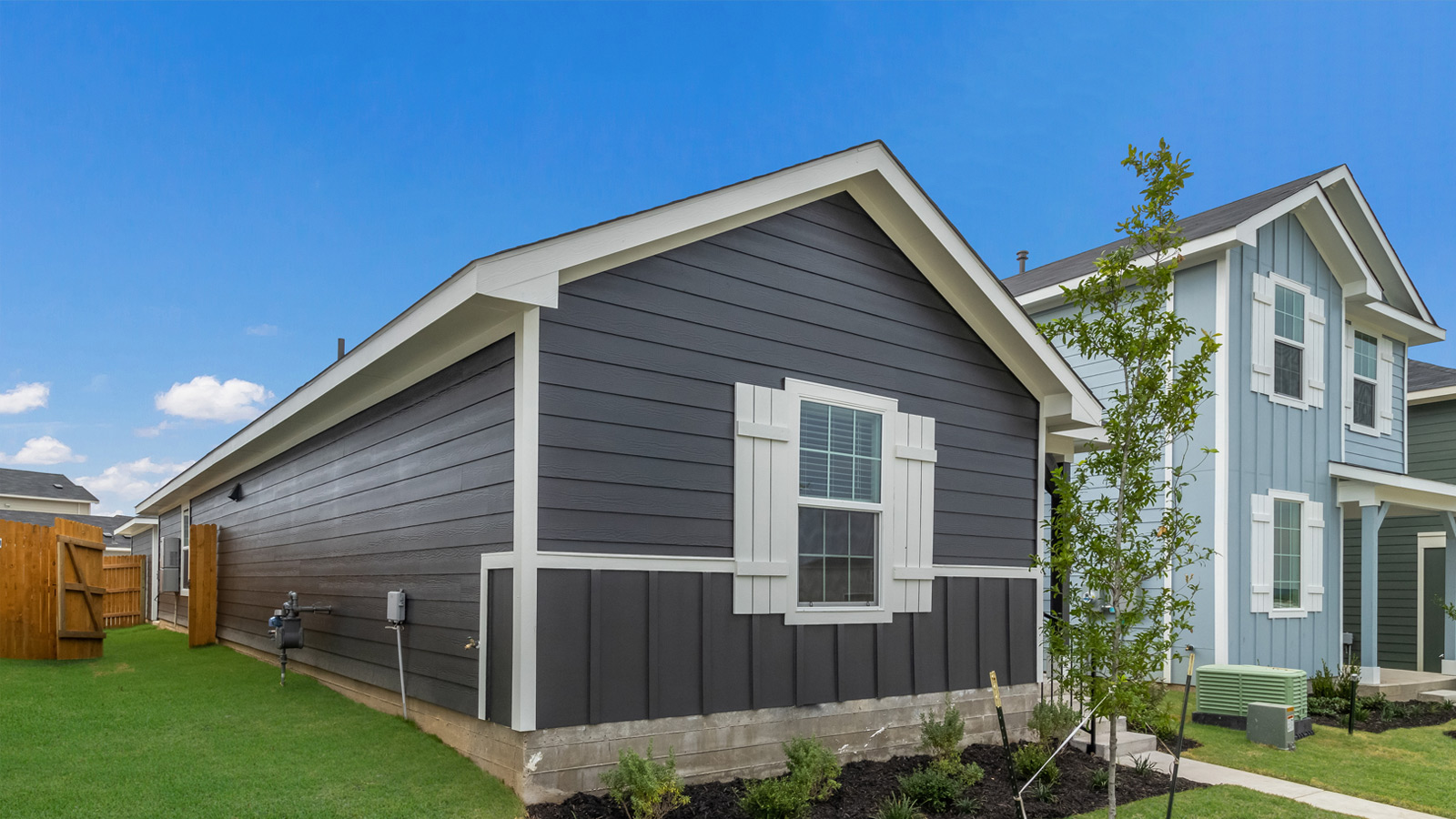 The Gabriel floorplan at Valverde in Bastrop, TX.