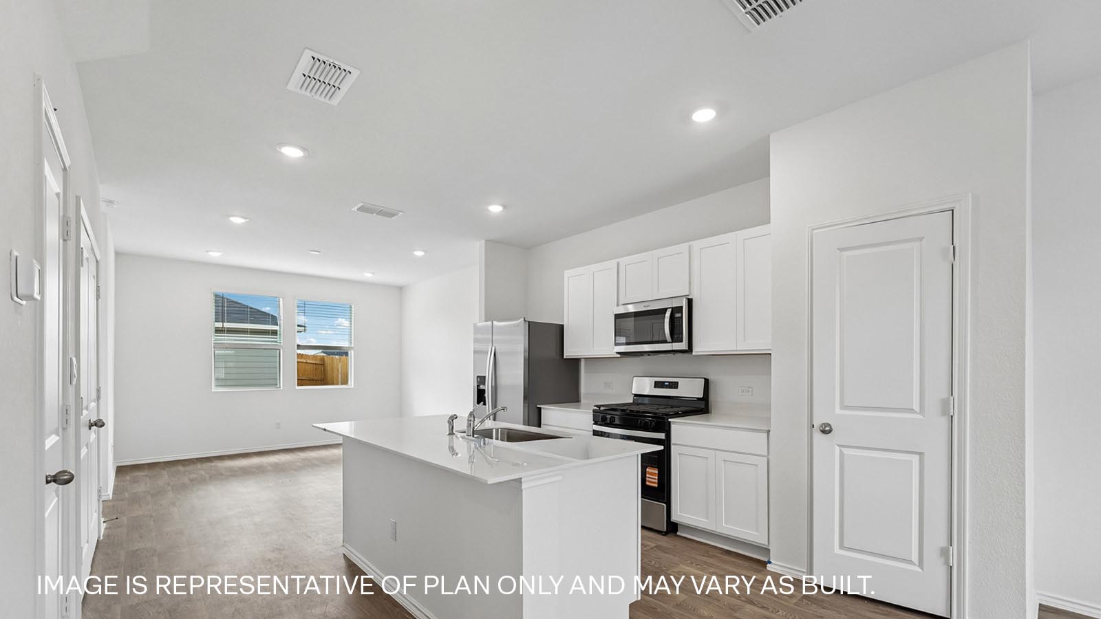 Madeline Modern Kitchen with Island
