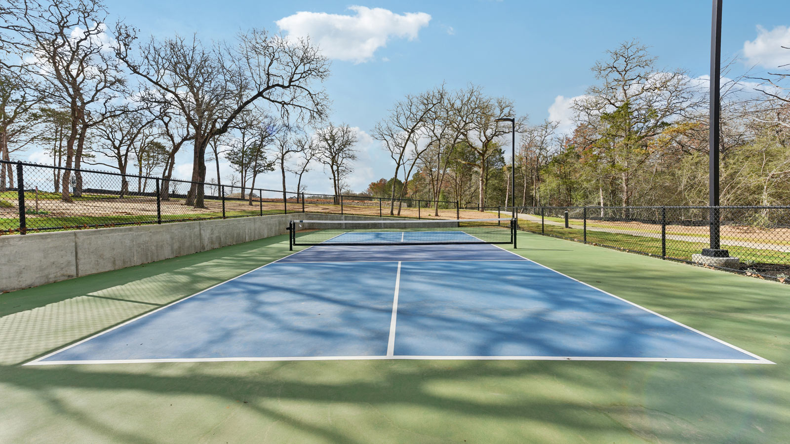 Pickleball at Valverde in Bastrop, TX.