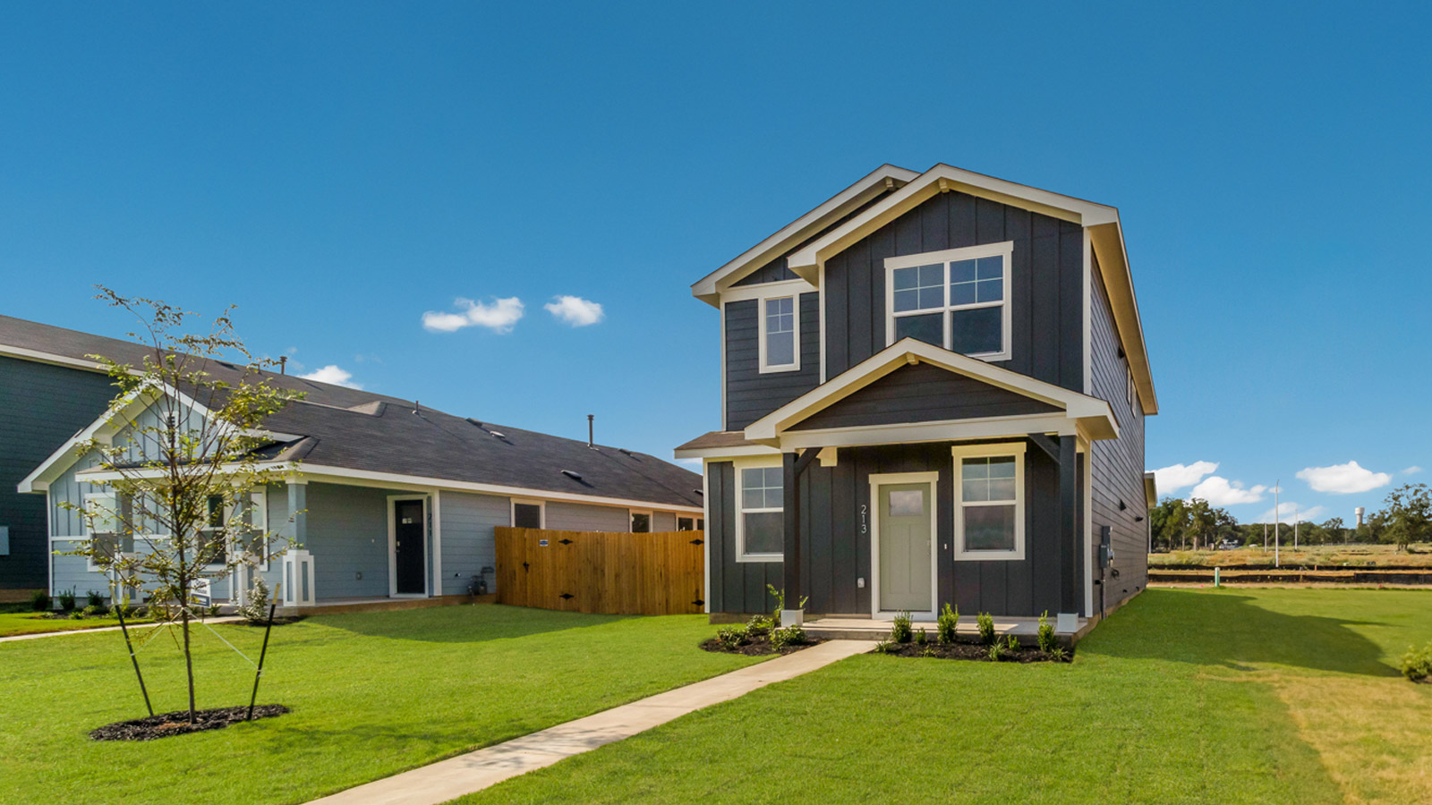 The Buchanan floorplan at Valverde in Bastrop, TX.