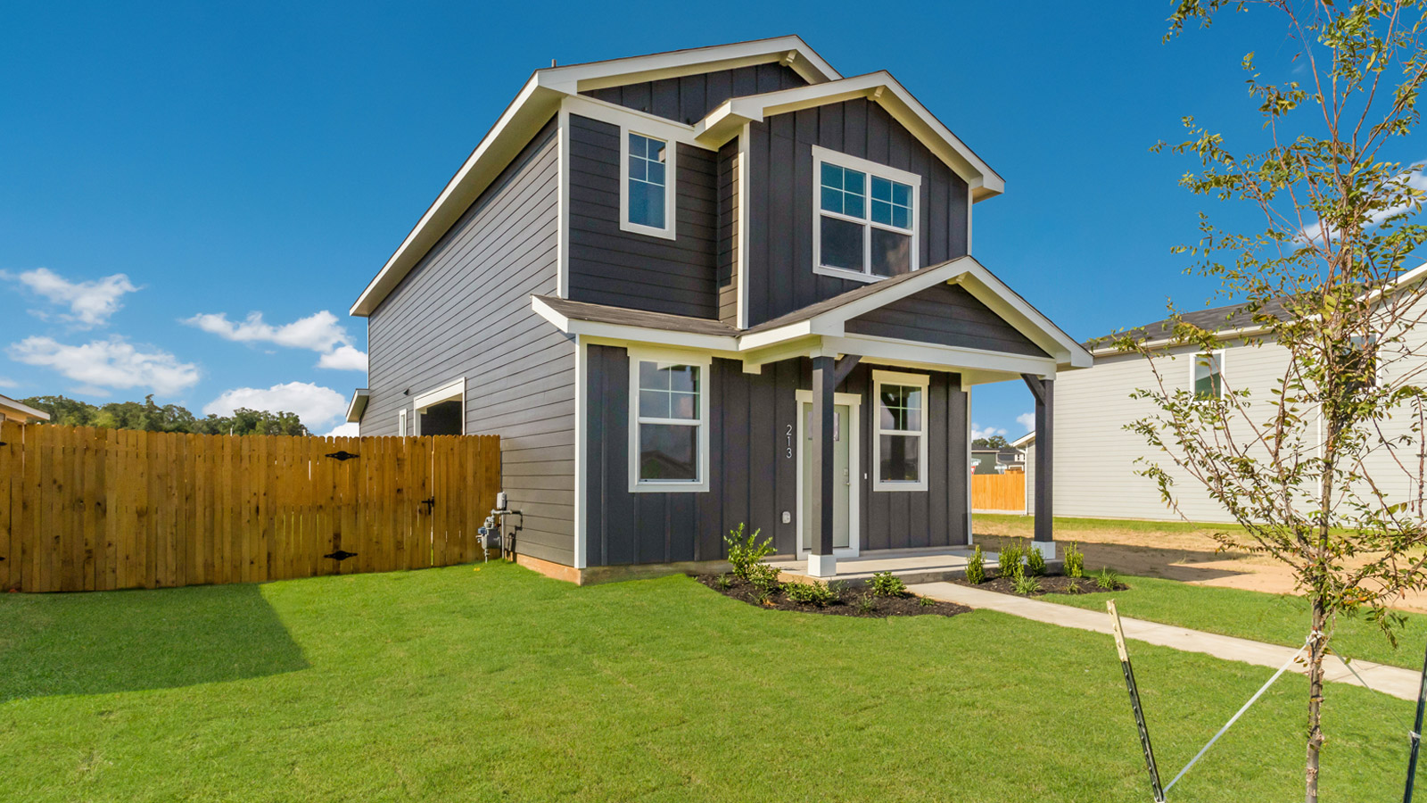 The Buchanan floorplan at Valverde in Bastrop, TX.