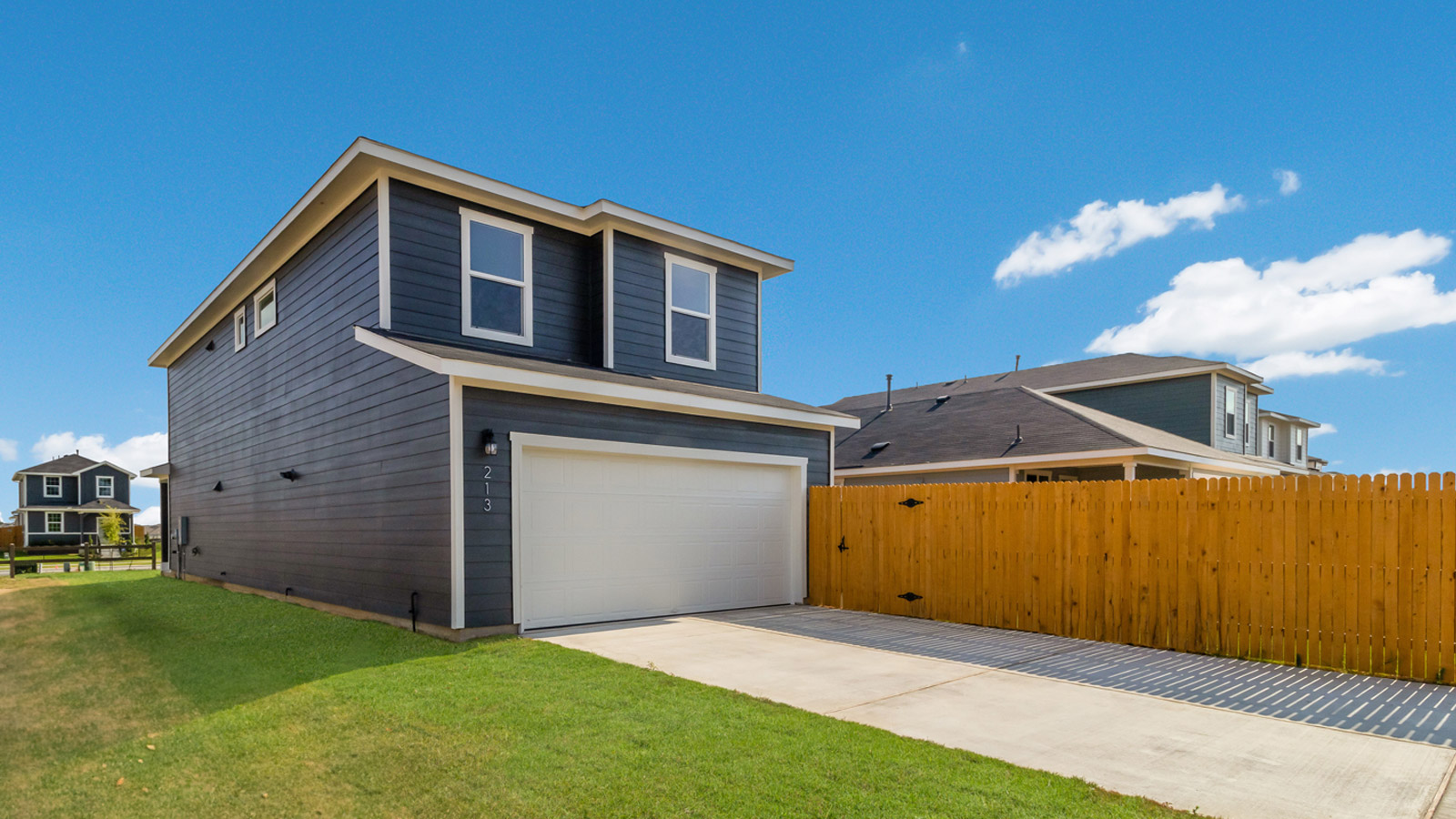 The Buchanan floorplan at Valverde in Bastrop, TX.