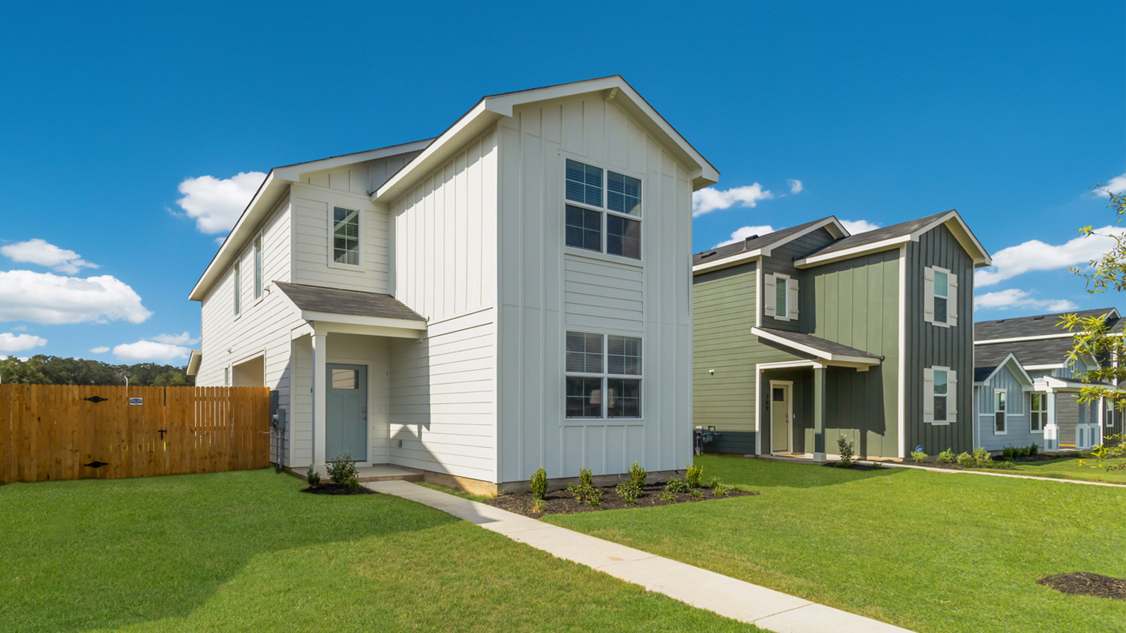 The Livingston floorplan at Valverde in Bastrop, TX.