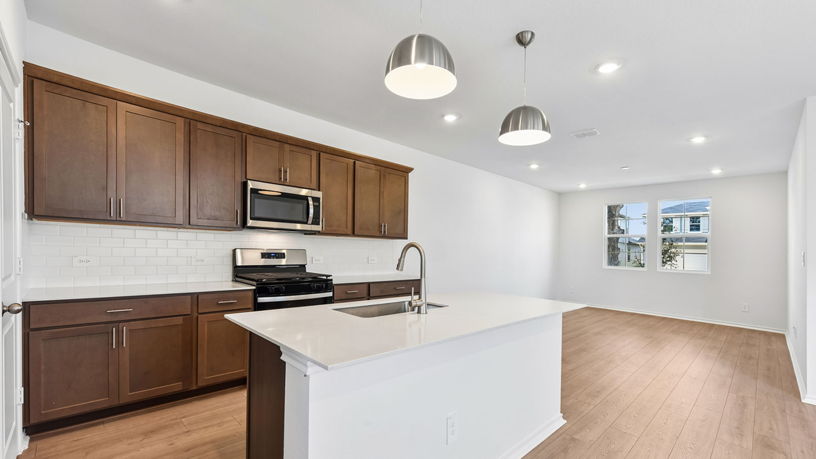 Lyndon Modern Kitchen with Island