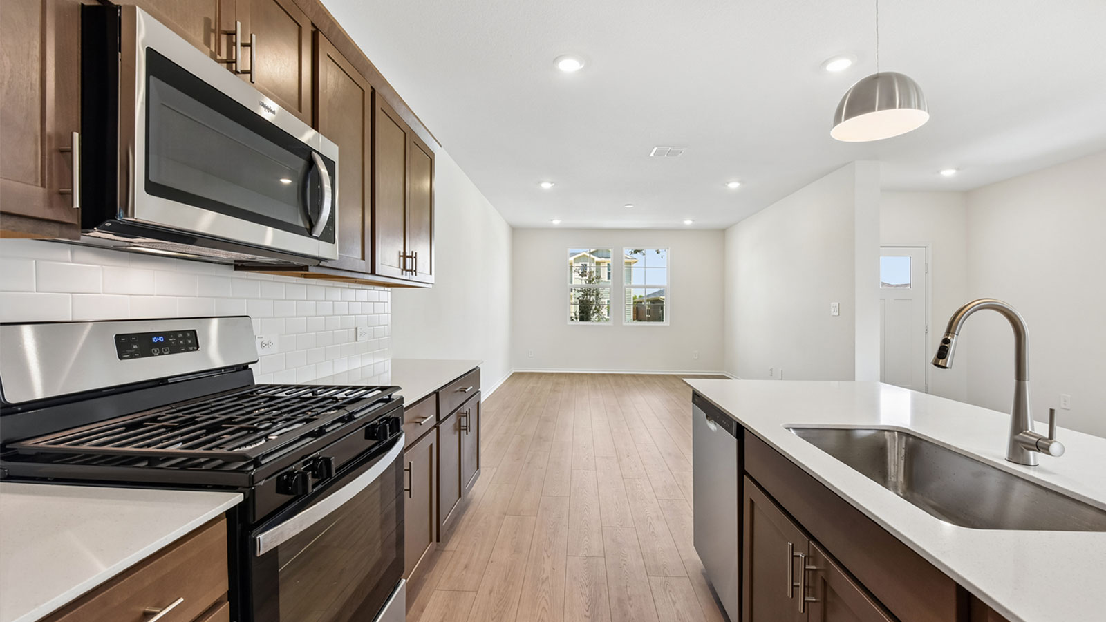 Lyndon Modern Kitchen with Island