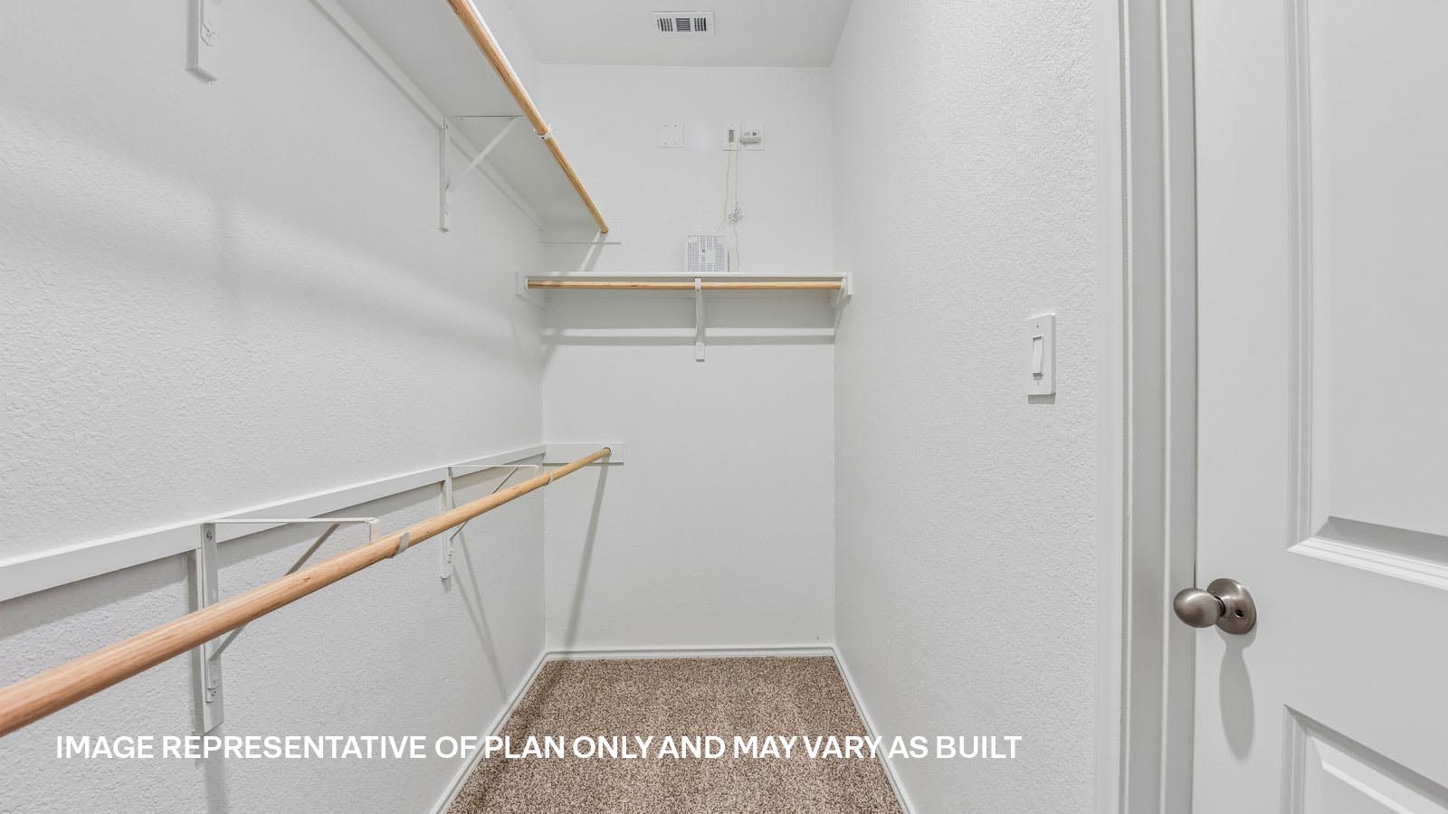 Travis Primary Walk-in Closet