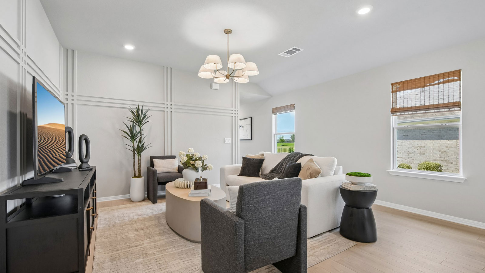 The Diana model living area.