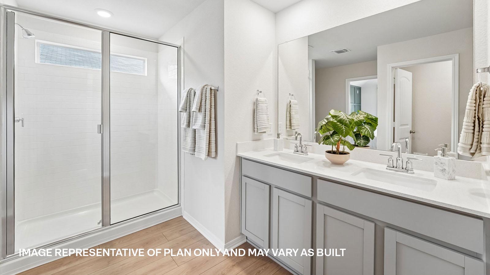 Irvine En Suite Bathroom with Double Vanity