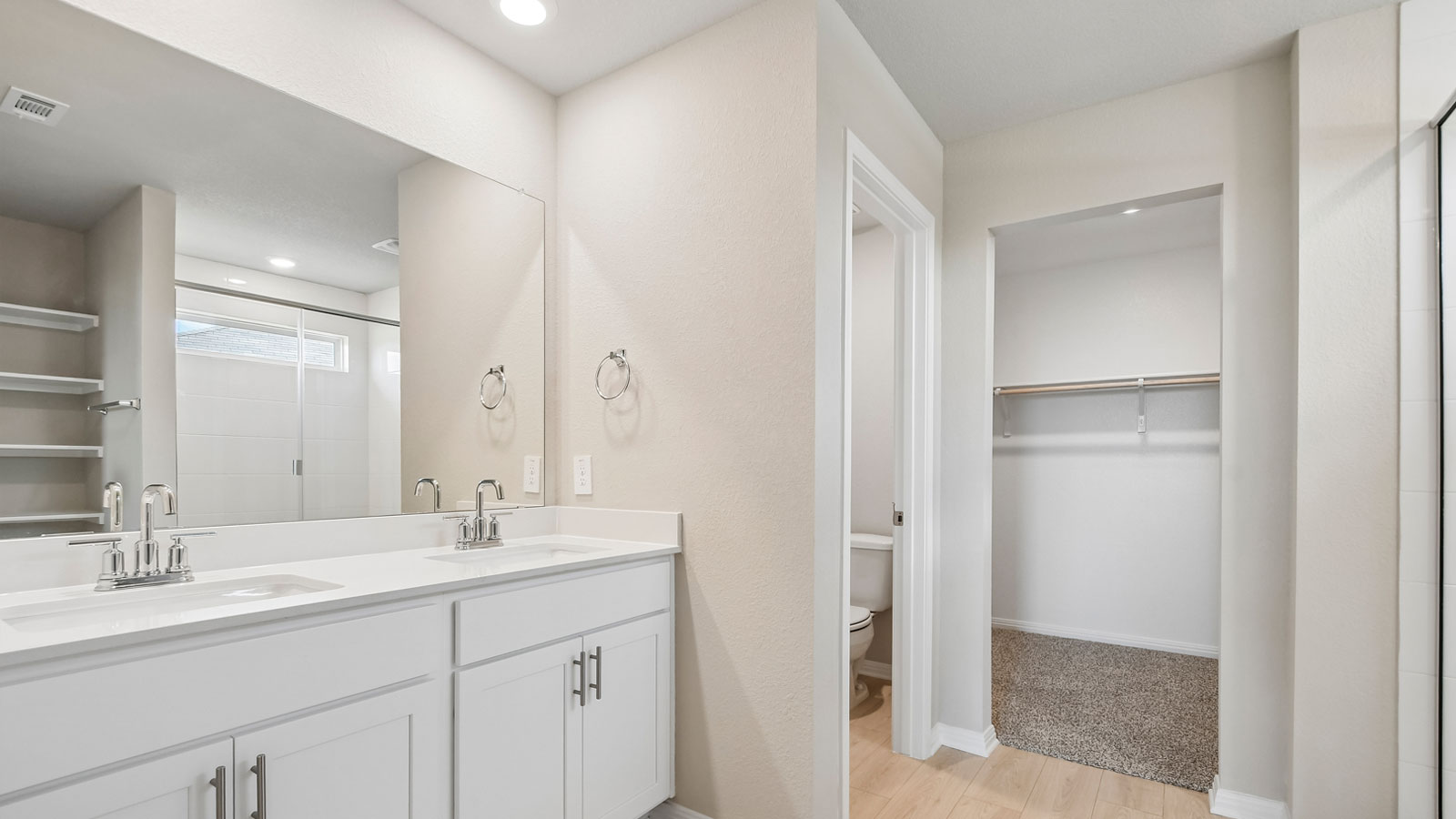Justin En Suite Bathroom with Double Vanity & Walk-in Shower