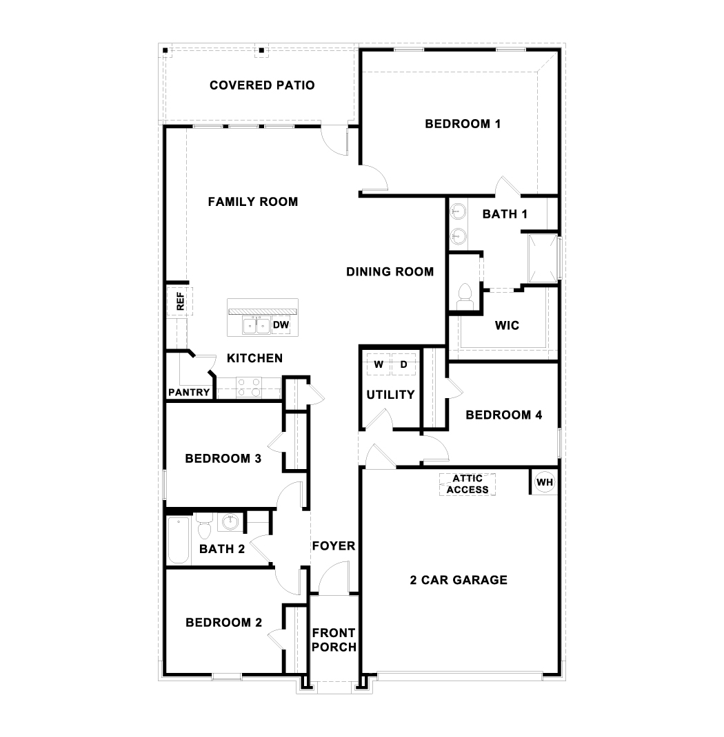 The Justin Floorplan