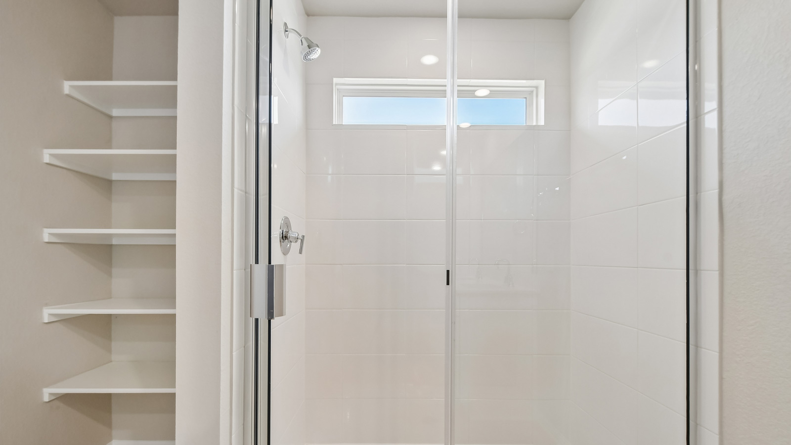 Lakeway En Suite Bathroom with Double Vanity & Walk-in Shower