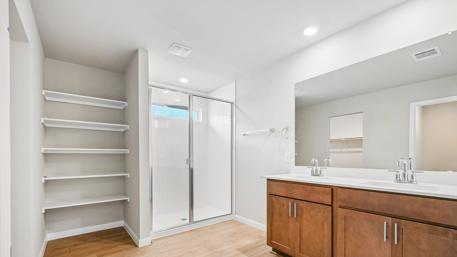 The Lakeway floorplan at Carillon in Manor, TX.