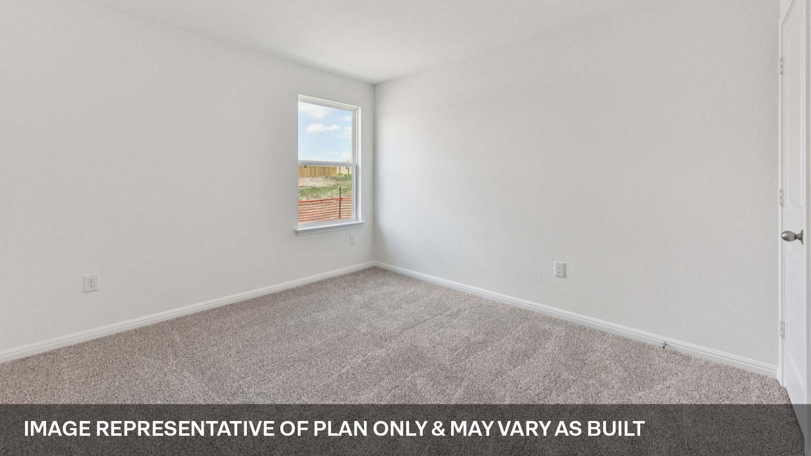 Bedroom 4 with carpeted flooring.