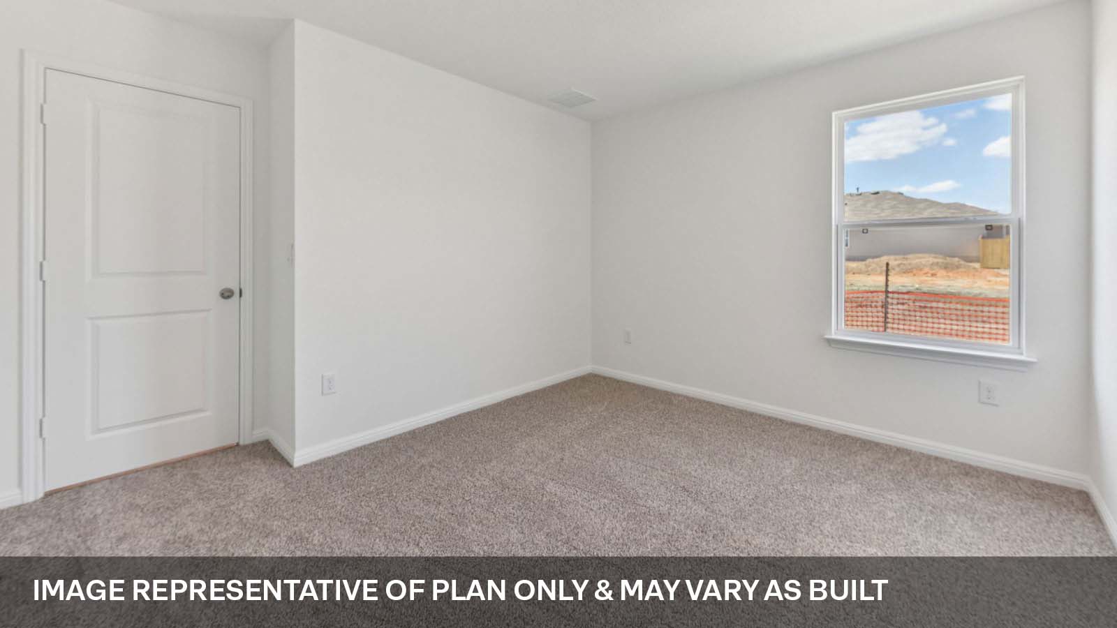 Bedroom 4 with carpeted flooring.